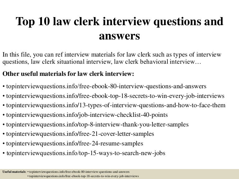 law clerk cover letter samples