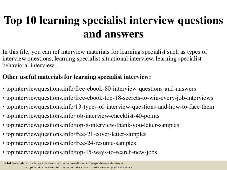 informational interview questions and answers