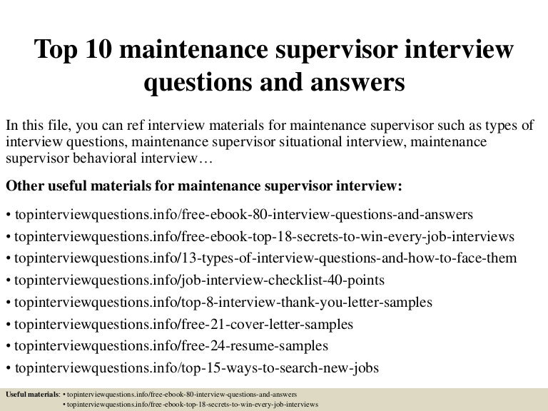 maintenance job interview attire