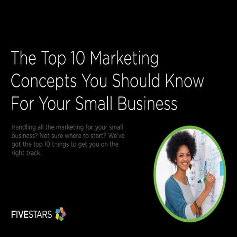 The Top 10 Marketing Concepts You Should Know For Your Small Business