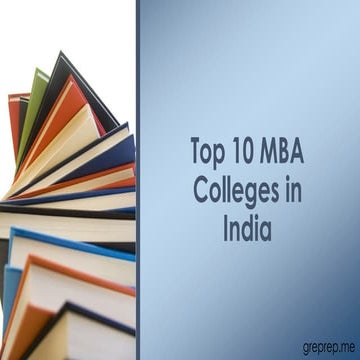 Top 10 mba colleges in
