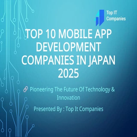 Top 10 Mobile App Development Companies Japan 2025