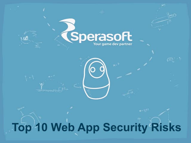 Top 10 Web App Security Risks