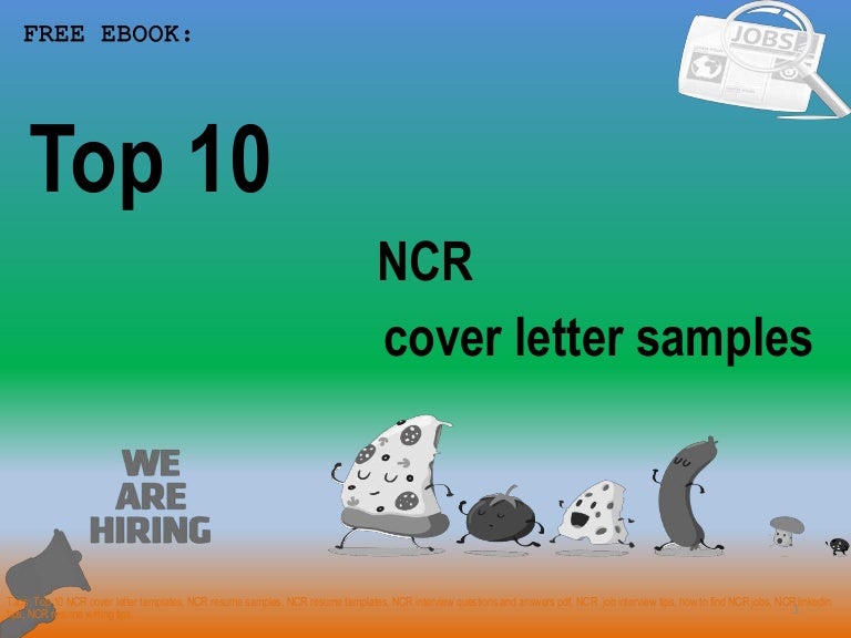 Top 10 ncr cover letter samples