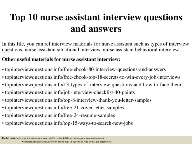 rn behavioral interview questions and answers