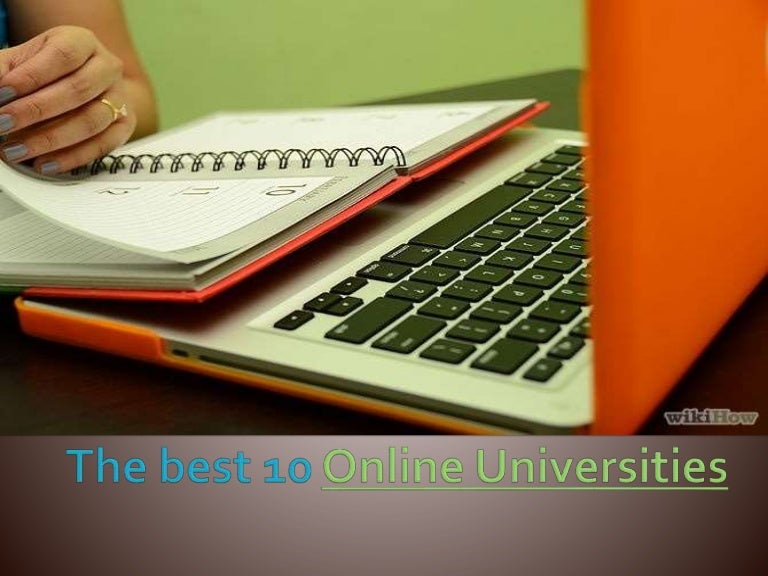Top 10 online universities