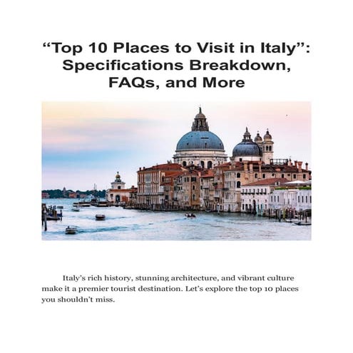 Discover Italy_ 7 Days, 6 Nights Ultimate Tour Package.pdf