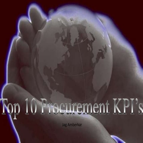 Top 10 Procurement KPI\'s