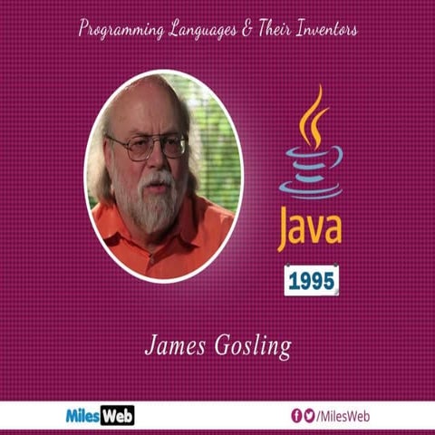 Top 10 Programming Languages and their Inventors! | PPTX