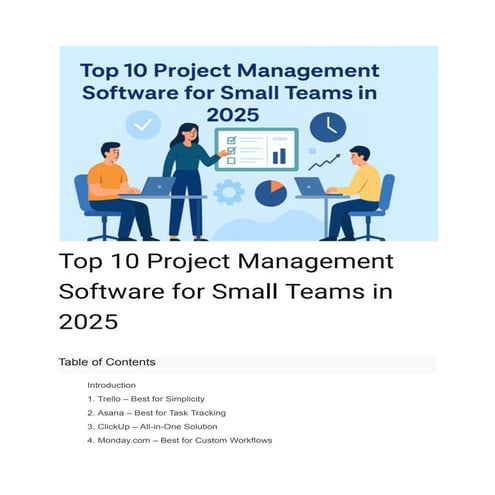 Top 10 Project Management Software for Small Teams in 2025.pdf