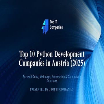 Top 10 Python Development Companies in Austria