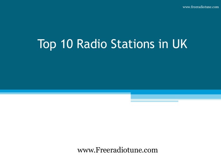 Top 10 radio stations in UK