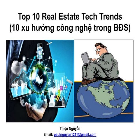 Top 10 real estate tech trends (10 xu hướng công nghệ trong BĐS)