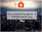 Top 10 residential projects to invest in Mumbai
