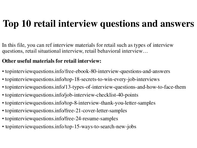 top10retailinterviewquestionsandanswers 150124014550 conversion gate02 thumbnail 4jpgcb1422085603