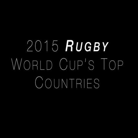 Top 10 rugby teams world cup 