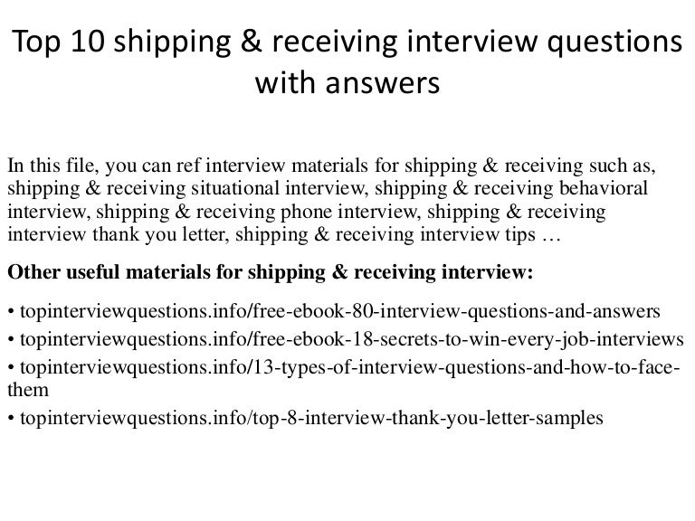 examples of behavioral questions