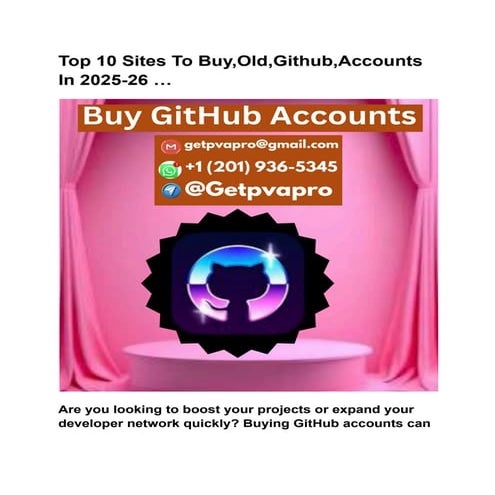 3 Top(10)Sites To Buy,- Old,Github,Accounts In 2025-26.pdf