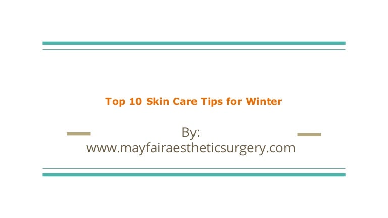 10 skin care tips