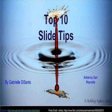 Top 10 slide tips