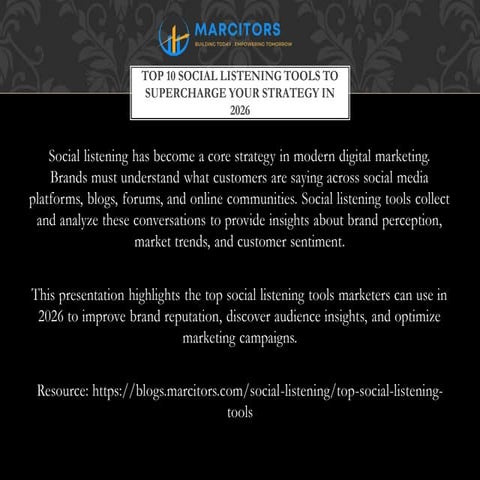 Top 10 Social Listening Tools to Boost Your Marketing Strategy in 2026 ...