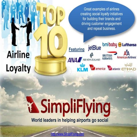 Top 10 Social Loyalty Initiatives by Airlines