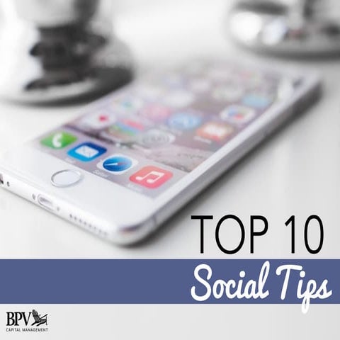 Top 10 social tips 