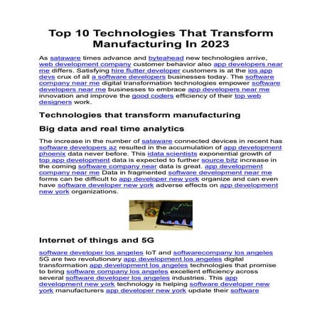 Top 10 Technologies That Transform Manufacturing In 2023.pdf