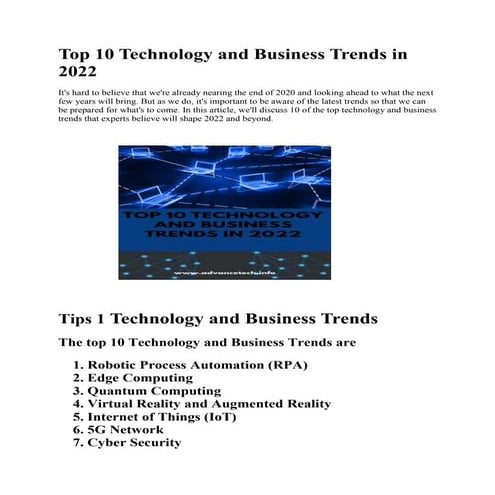 Top 10 Technology and Business Trends in 2022.docx