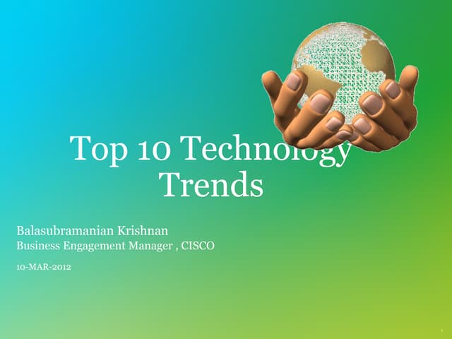 Top10 technology trends