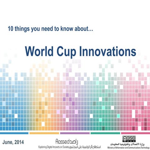 FIFA World Cup 2022 to Use Cutting-edge Technology Throughout Games | PDF
