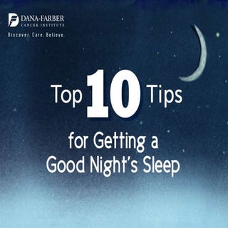Top 10 Tips for Getting a Good Nigh...