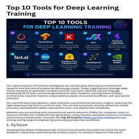 Top 10 Tools for Deep Learning Training.pdf
