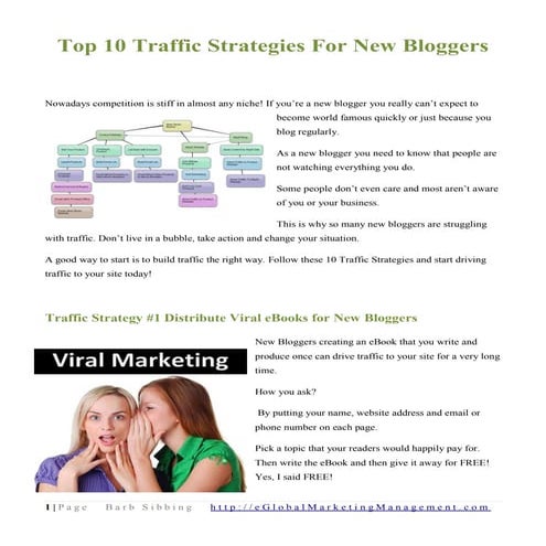 Traffic Strategies For New Bloggers