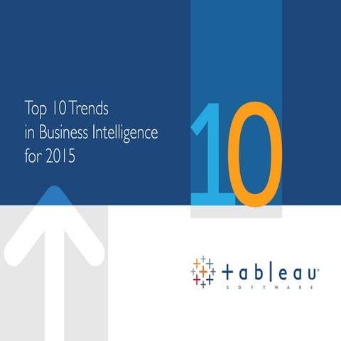 Top10 trend sin business intelligence for 2015