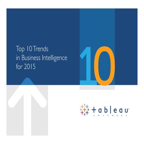 Top 10 trends in business intelligence for 2015