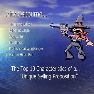 Top 10 USP's (Unique Selling Propos...