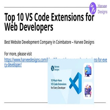 Top 10 VS Code Extensions for Web Developers.pptx