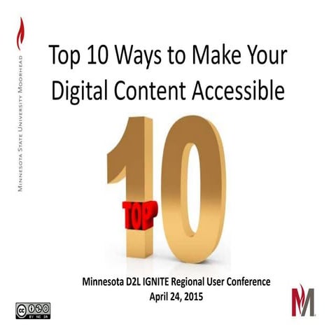 Top 10 Ways to Make Your Digital Content Accessible