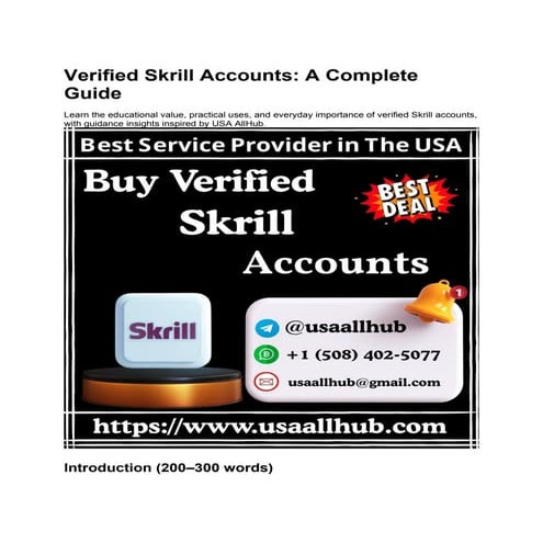 Top 10 Websites To Buy Verified Skrill Accounts.docx