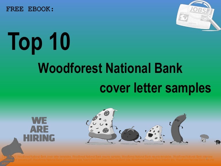 Top 10 Woodforest National Bank Cover Letter Samples