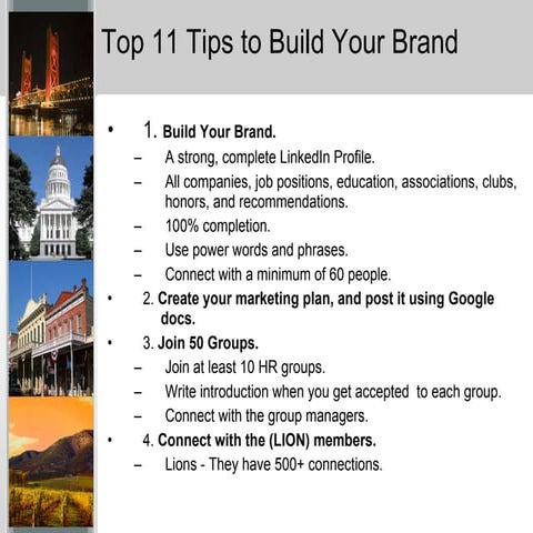 Top 11 Tips To Linkedin