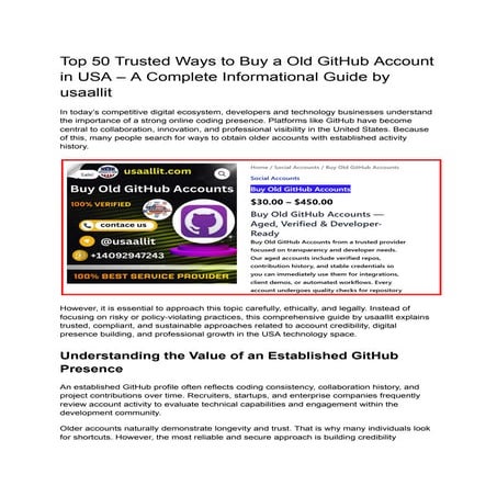 Top 10 Proven Strategies to Grow Your GitHub Account in 2025 (USA Guide ...