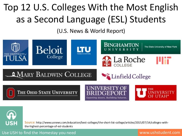 Top 12 U.S. Colleges With the Most English as a Second Language (ESL)…
