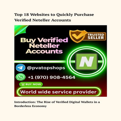 Step‑by‑Step Tips for Successfully Verifying Your Neteller Account in ...