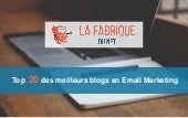 Top 20 des meilleurs blogs en email...