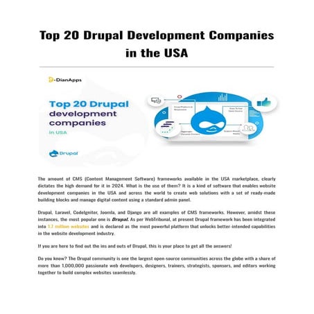Top 20 Drupal Development Companies in the USA.pdf