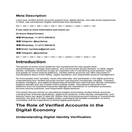 Top 20 Site To Buying, Verified Airbnb Accounts (2).docx