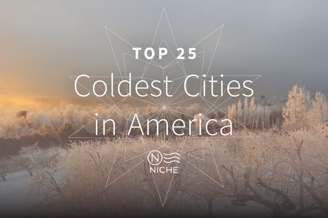 Top 25 Coldest Cities in America