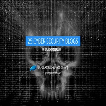 Top 25 Cyber Security Blogs You Should Be Reading | PPT